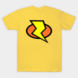 Lightning Bolt Logo - Orange T-Shirt